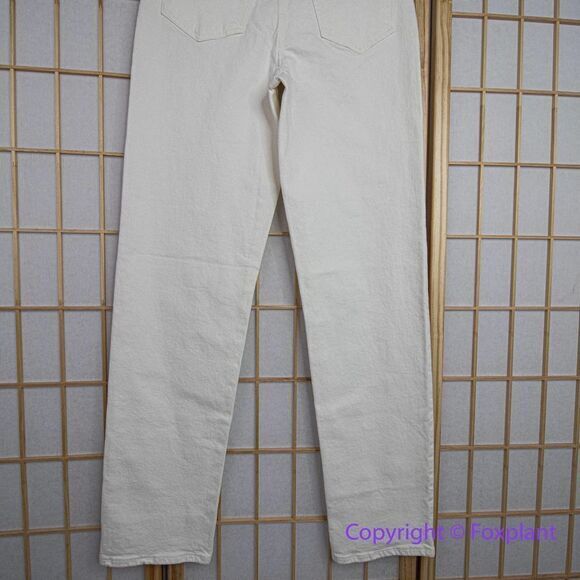 NEW‎ Madewell The Tall Perfect Vintage Jean in tile white, 25T - Picture 11 of 16